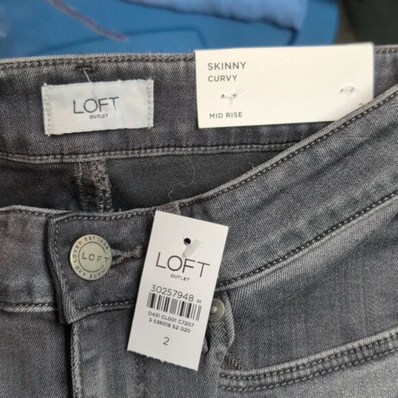 Loft Skinny Curvy, Size 2. NWT‎ - Picture 6 of 6